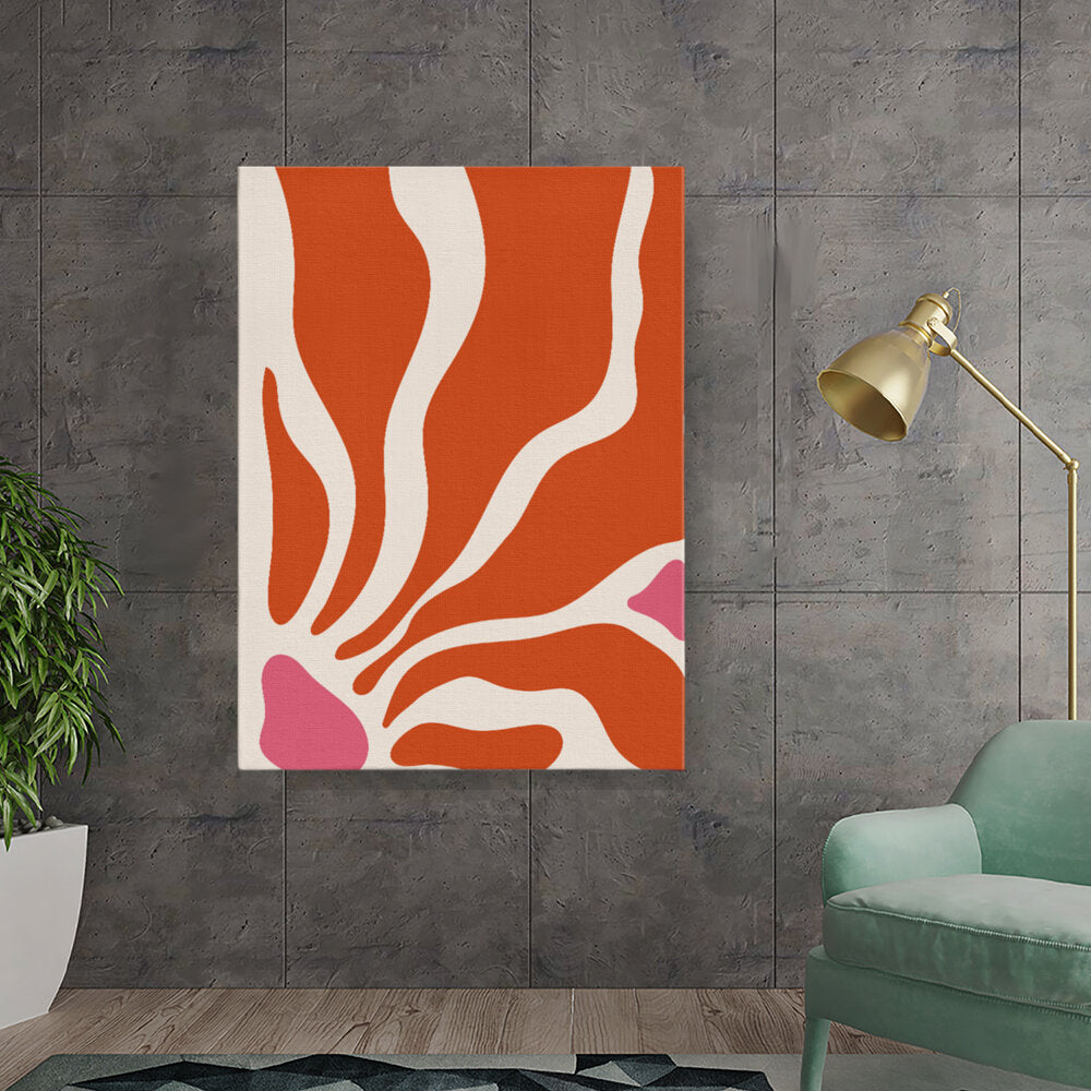 Fluid Shapes In Warm Tones