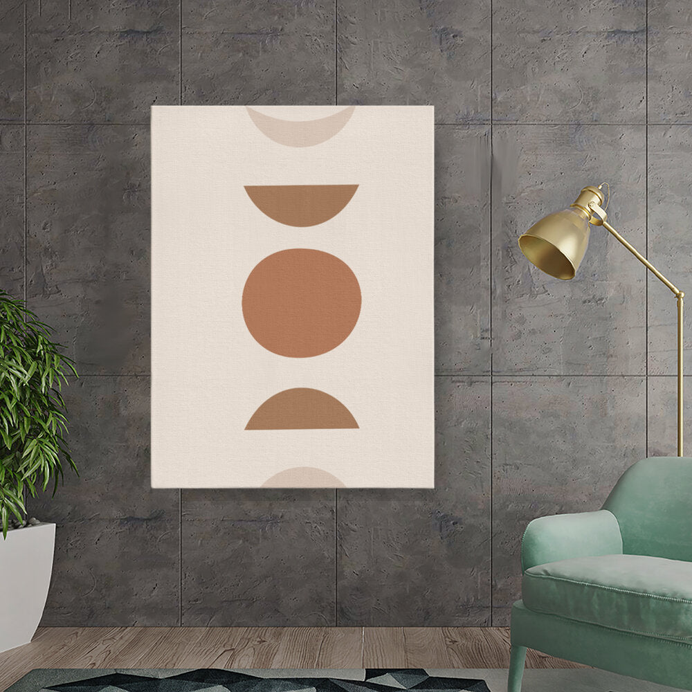 Warm Geometric Harmony Shapes
