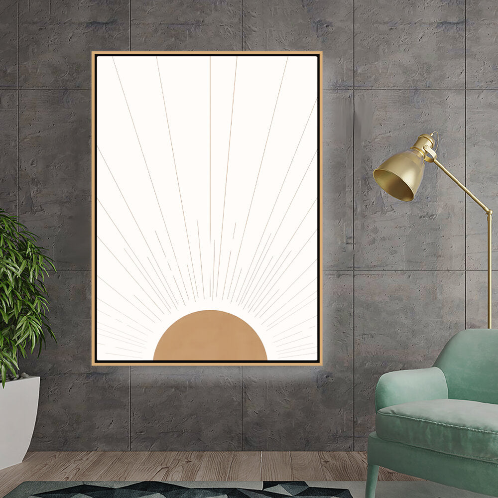 Kiran - Valipa - Radiant Dawn Captures - Floating Framed Canvas