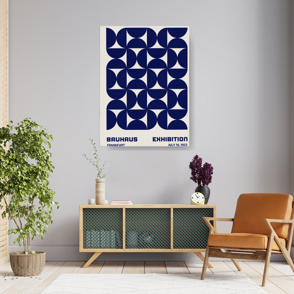 Bauhaus Exhibition Navy Blue