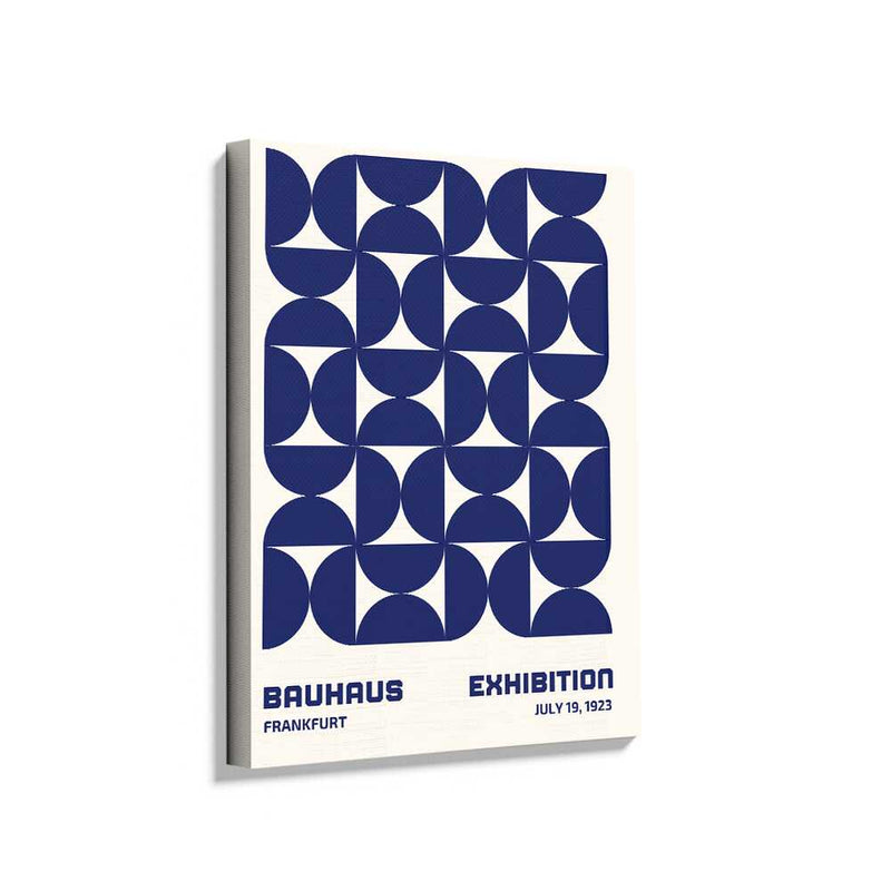 Picasoul - Picasoul Curated - Bauhaus Exhibition Navy Blue - Wall Decor