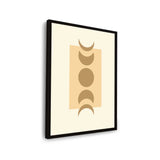 Beautiful Phases Of The Moon - Framed Wall Art