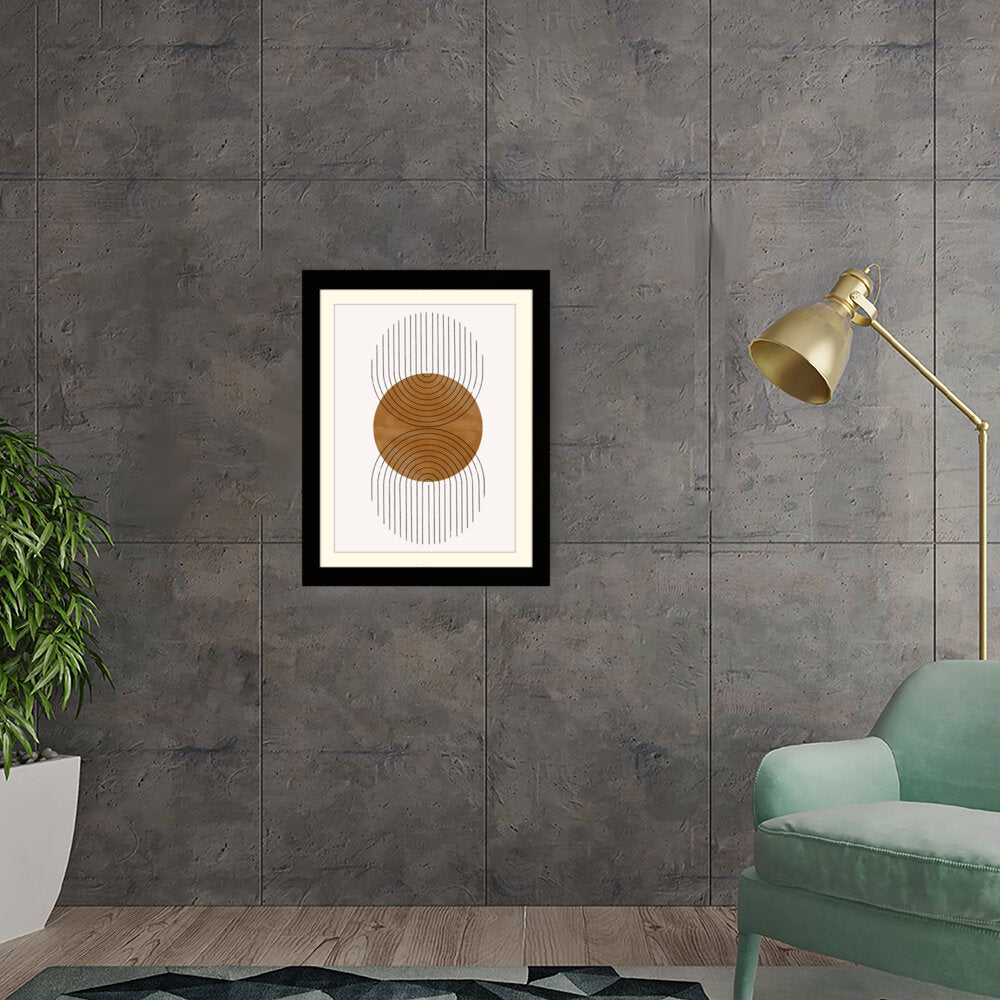 Rhythmic Circles - Framed Wall Art