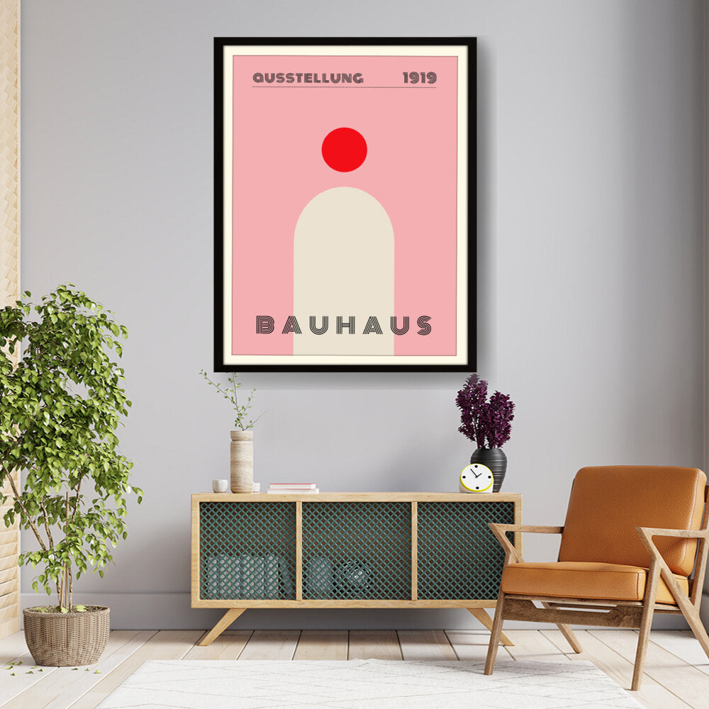 Kiran - Valipa - Bauhaus Exhibition-1919 - Framed Wall Art