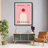 Bauhaus Exhibition-1919 - Framed Wall Art