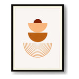 Geometric Harmony2 - Framed Wall Art