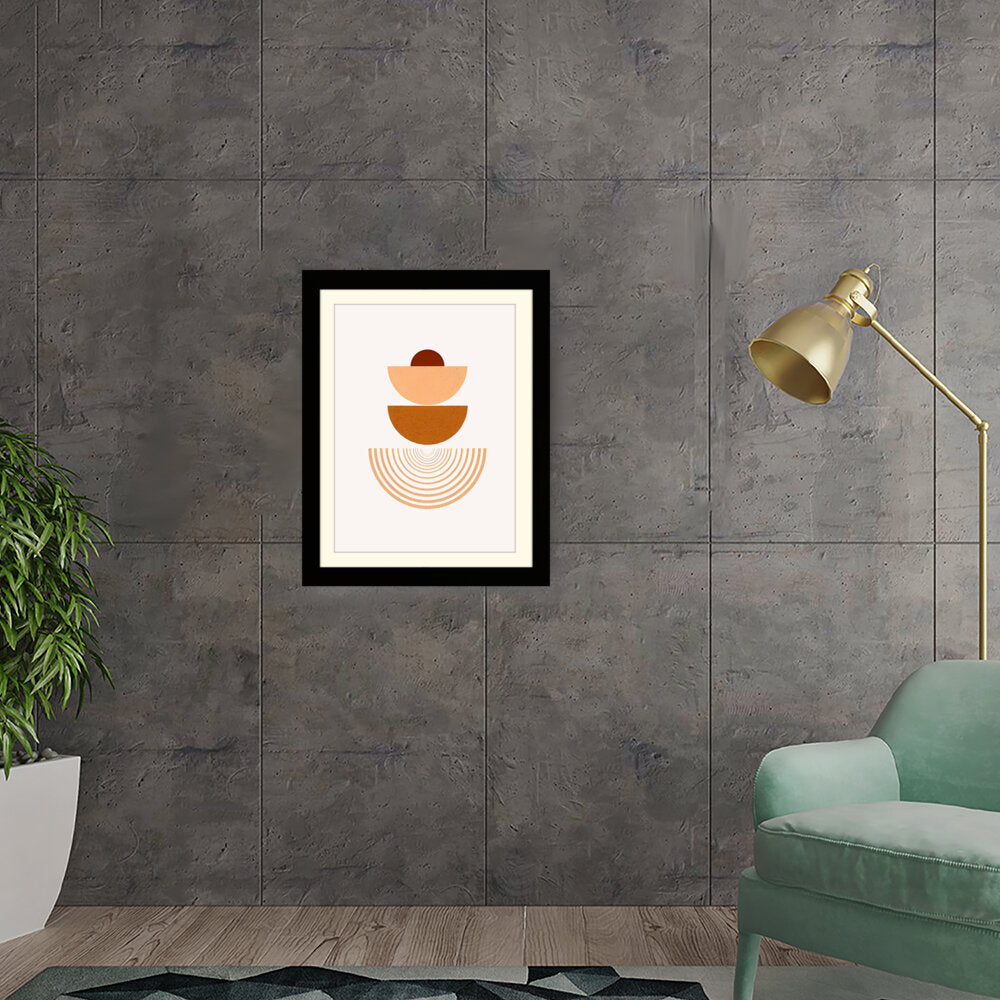 Geometric Harmony2 - Framed Wall Art