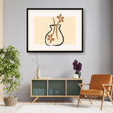 Flower Vase - Framed Wall Art