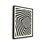 Optical Illusion Sphere - Framed Wall Art