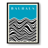 Waves Of Bauhaus - Framed Wall Art