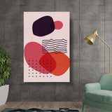 Kiran - Valipa - Abstract Shapes And Lines 2 - Wall Canvas