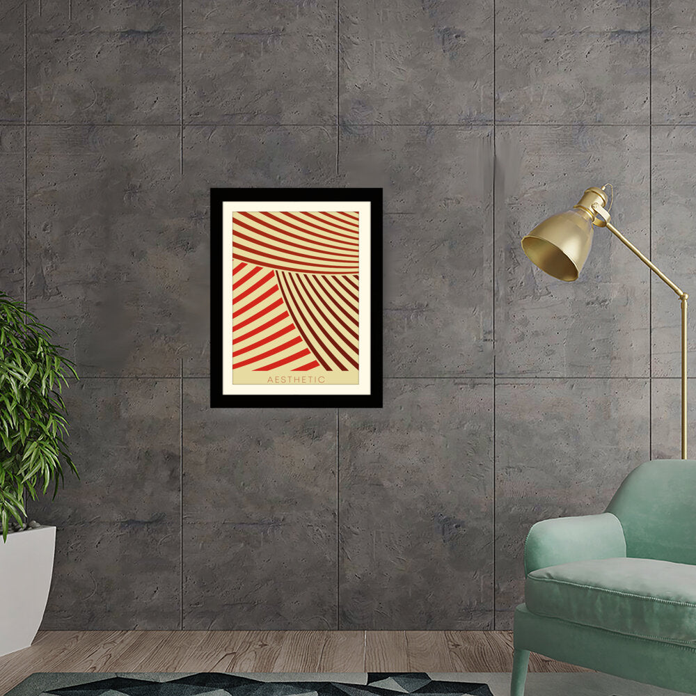 Aesthetic Lines - Framed Wall Art