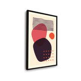 Abstract Shapes And Lines1 - Framed Wall Art