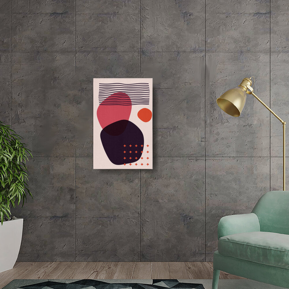 Abstract Shapes And Lines1 - Wall Canvas