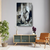 Shirdi Sai Baba Original Photo - Wall Canvas