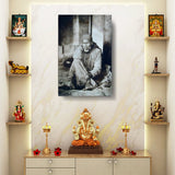 Shirdi Sai Baba Original Photo - Wall Canvas