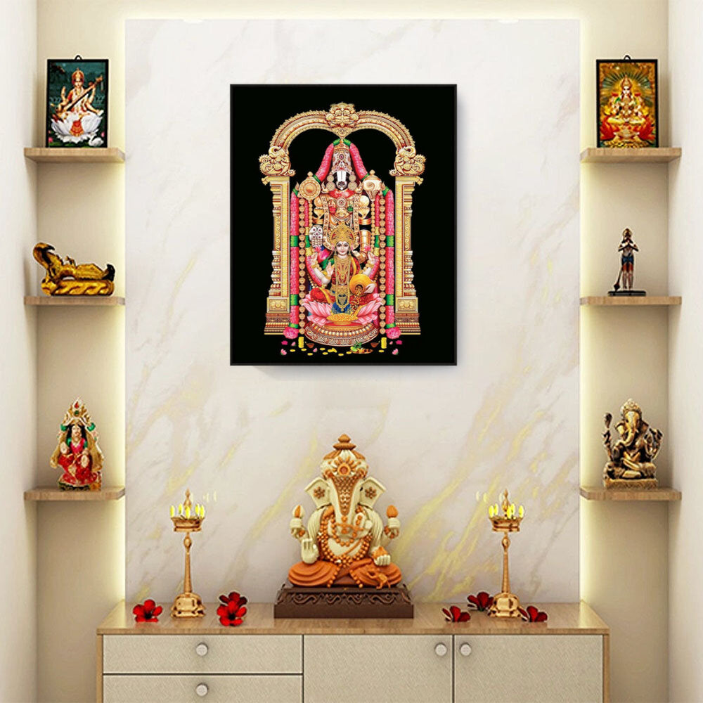 Lord Venkateshwara Balaji - FLOATING FRAME
