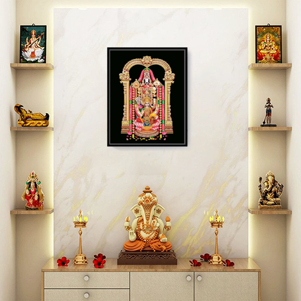 Lord Venkateshwara Balaji - FLOATING FRAME
