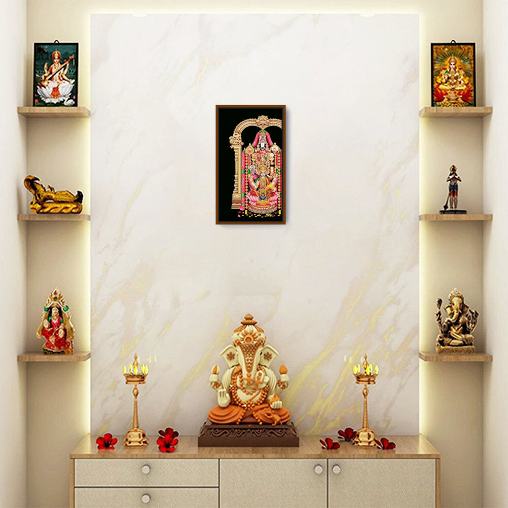 Lord Venkateshwara Balaji - FLOATING FRAME