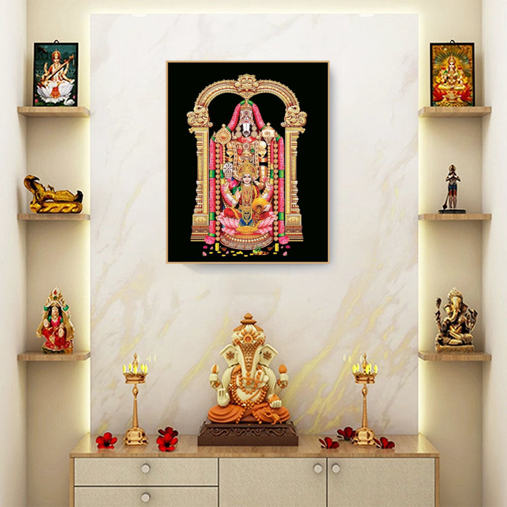 Lord Venkateshwara Balaji - FLOATING FRAME