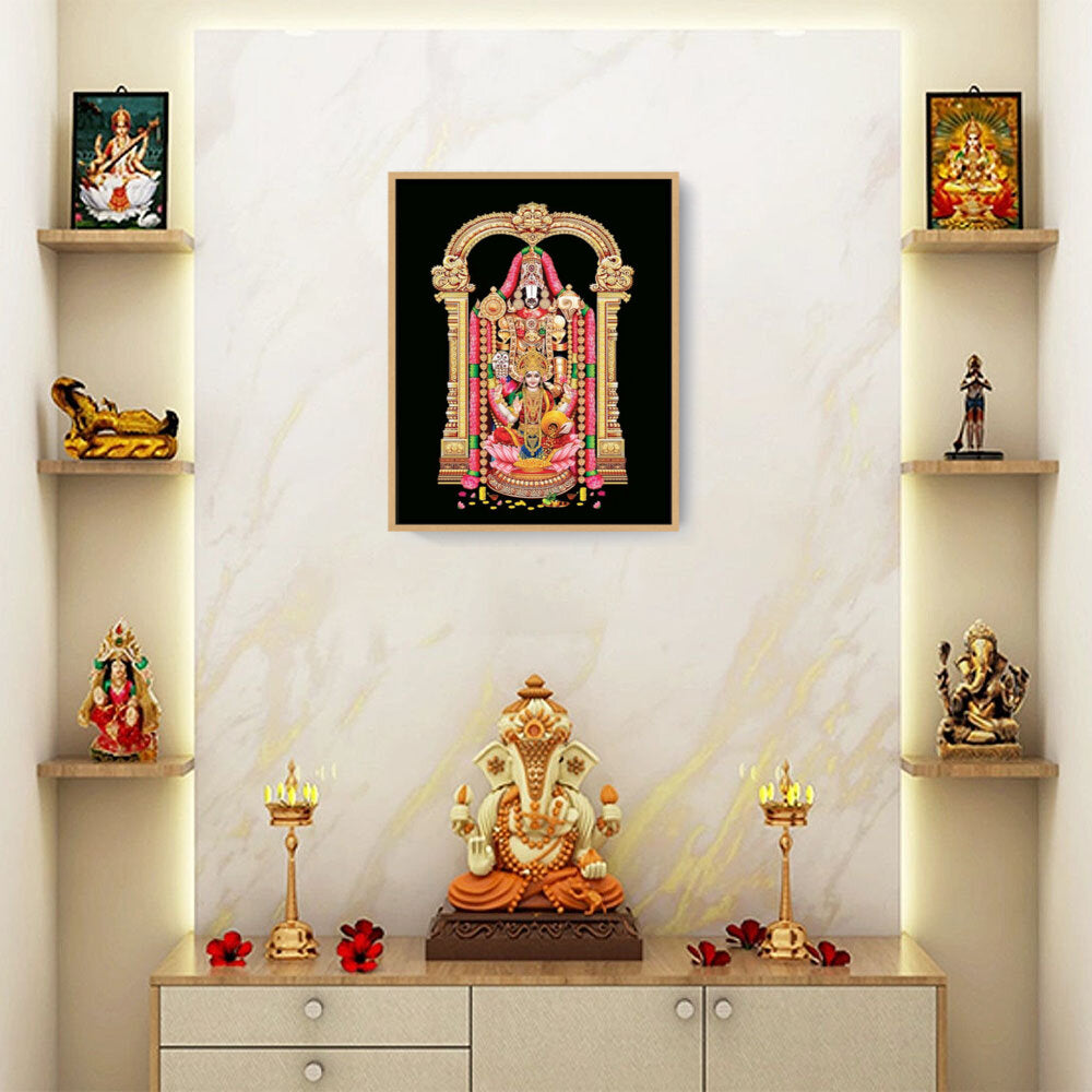Lord Venkateshwara Balaji - FLOATING FRAME