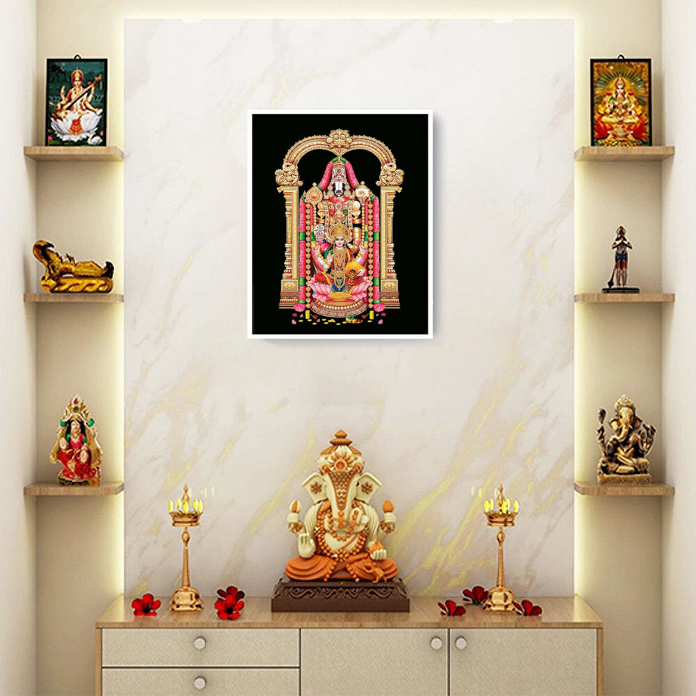 Lord Venkateshwara Balaji - FLOATING FRAME