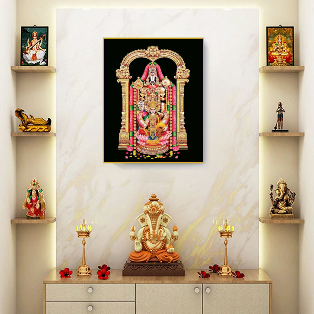 Lord Venkateshwara Balaji - FLOATING FRAME