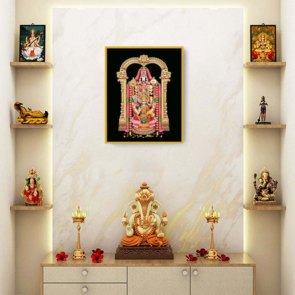 Lord Venkateshwara Balaji - FLOATING FRAME