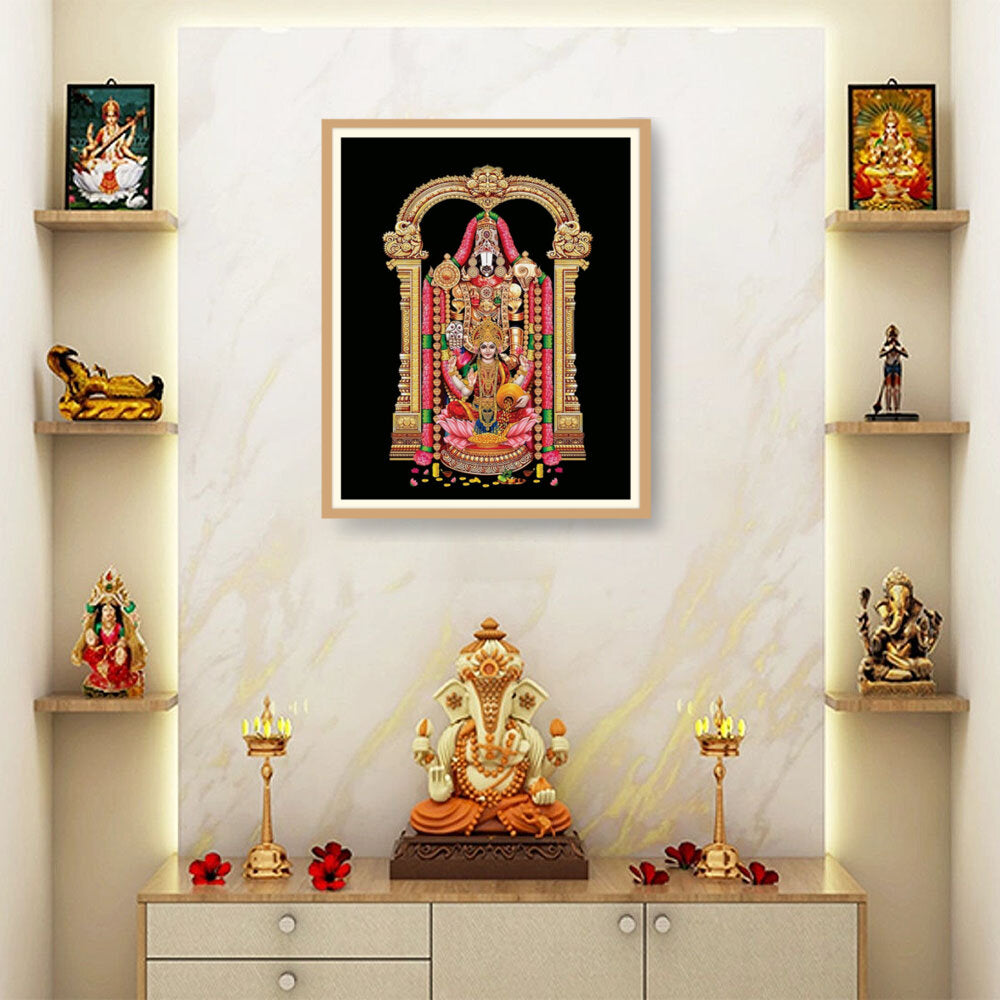 Lord Venkateshwara Balaji - WALL MOUNT FRAME