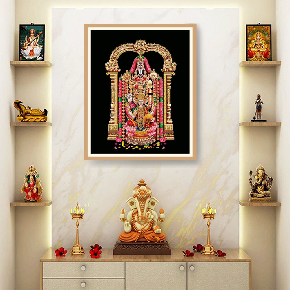 Lord Venkateshwara Balaji - WALL MOUNT FRAME