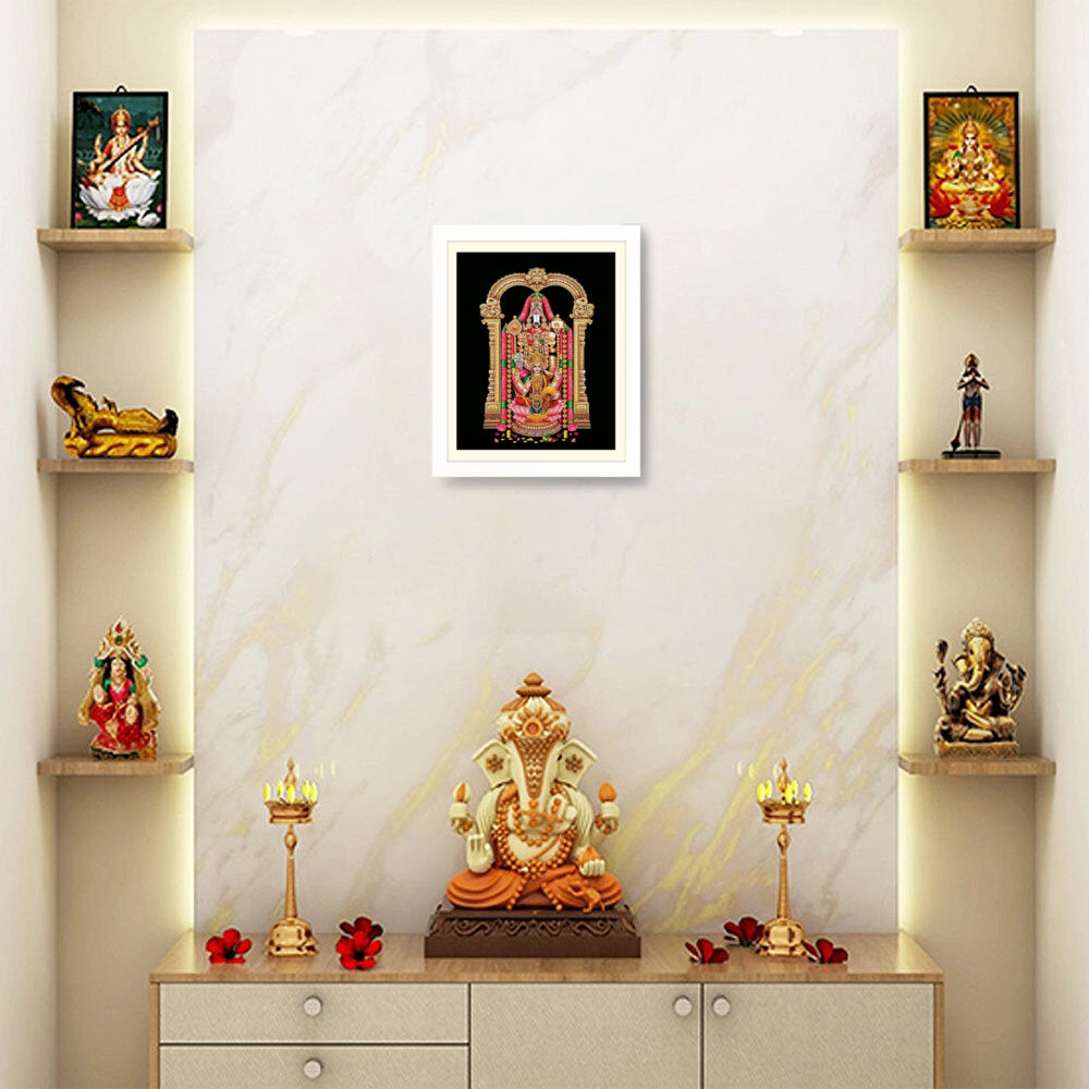 Lord Venkateshwara Balaji - WALL MOUNT FRAME