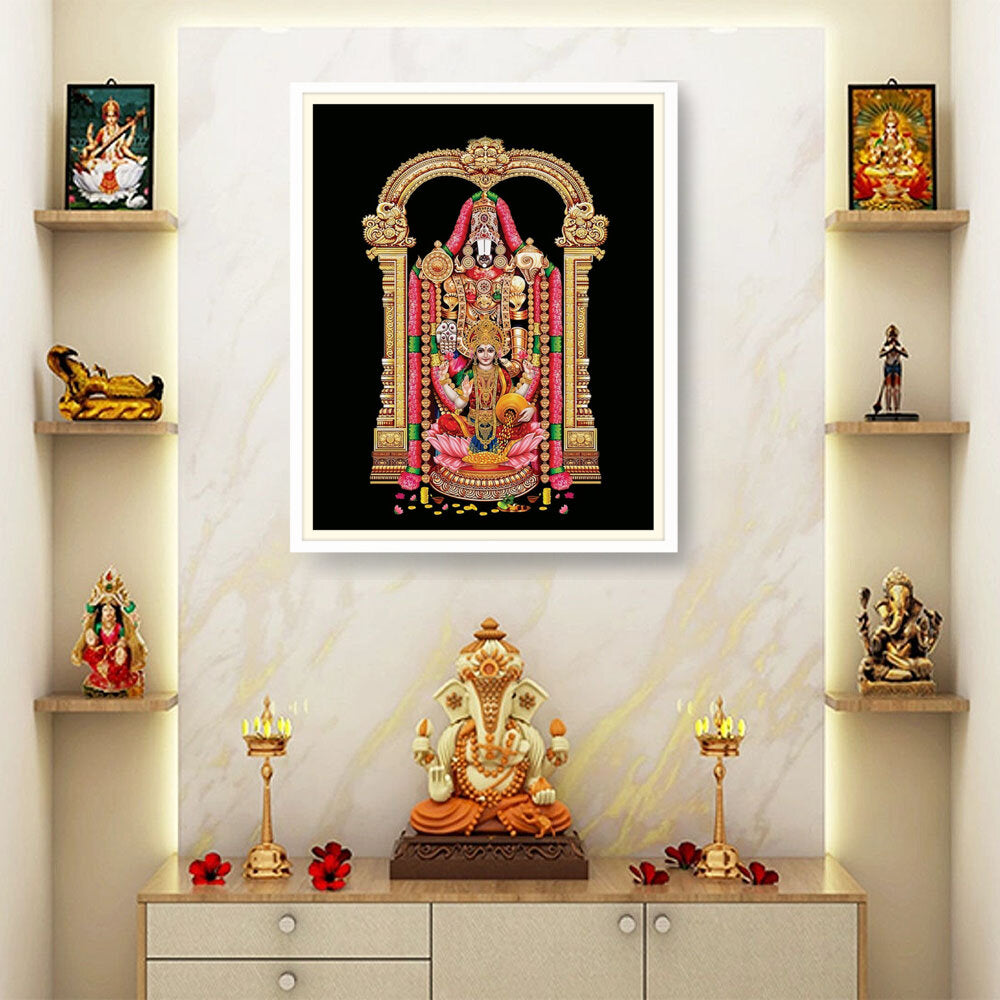 Lord Venkateshwara Balaji - WALL MOUNT FRAME