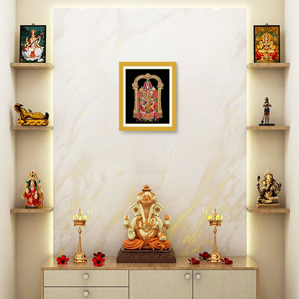 Lord Venkateshwara Balaji - WALL MOUNT FRAME