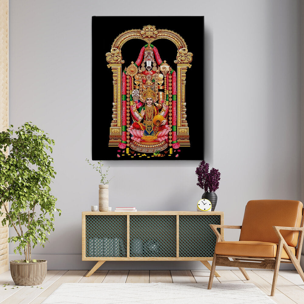 Lord Venkateshwara Balaji - Wall Canvas