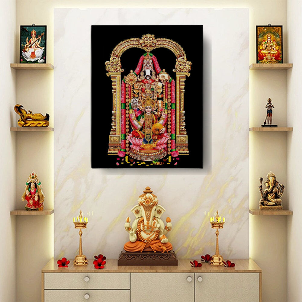 Lord Venkateshwara Balaji - Wall Canvas