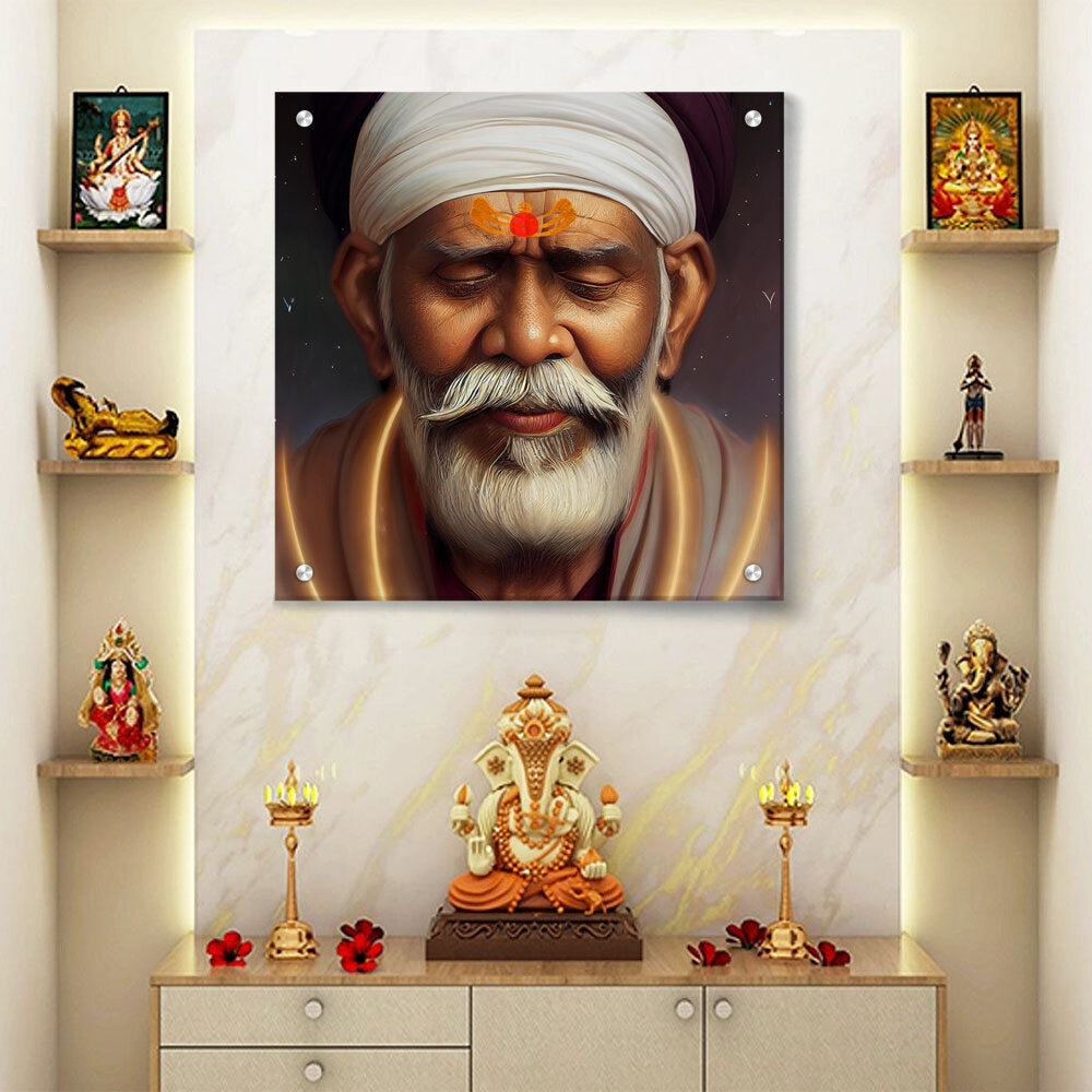 Amazon - Seller - Shirdi Sai Baba - Acrylic Wall Photo