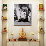 Shiridi Sai Baba - Framed Canvas