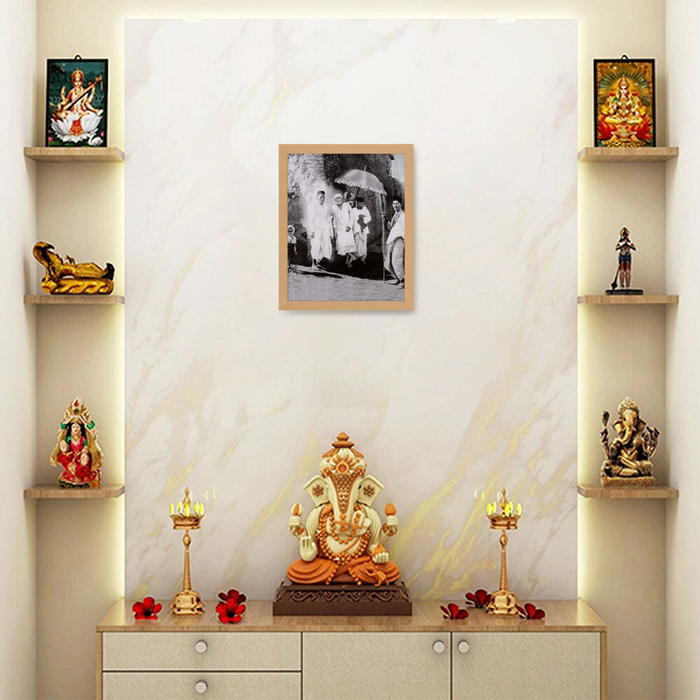 Shiridi Sai Baba - Framed Canvas