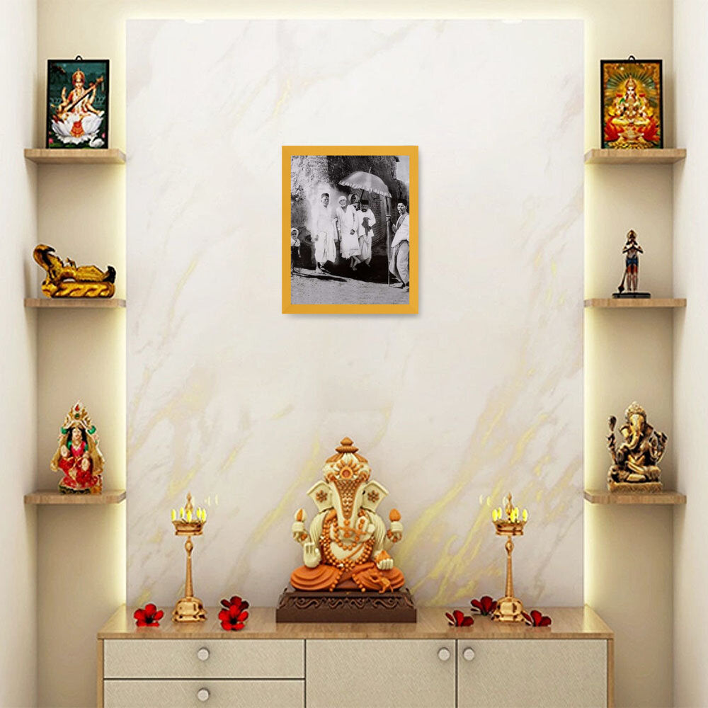 Shiridi Sai Baba - Framed Canvas