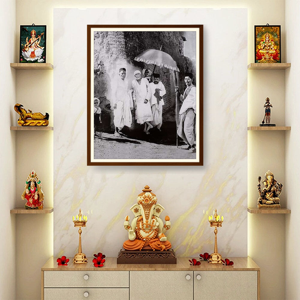 Shiridi Sai Baba - WALL MOUNT FRAME