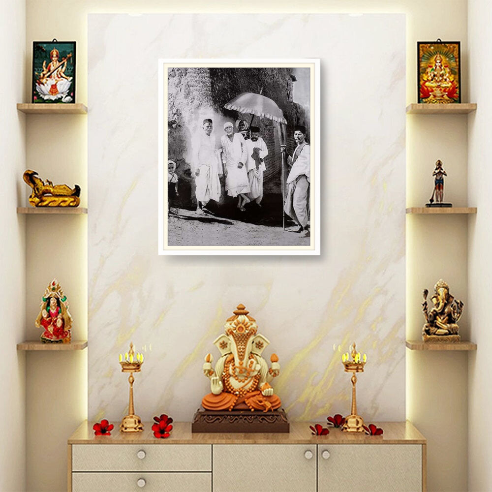 Shiridi Sai Baba - WALL MOUNT FRAME
