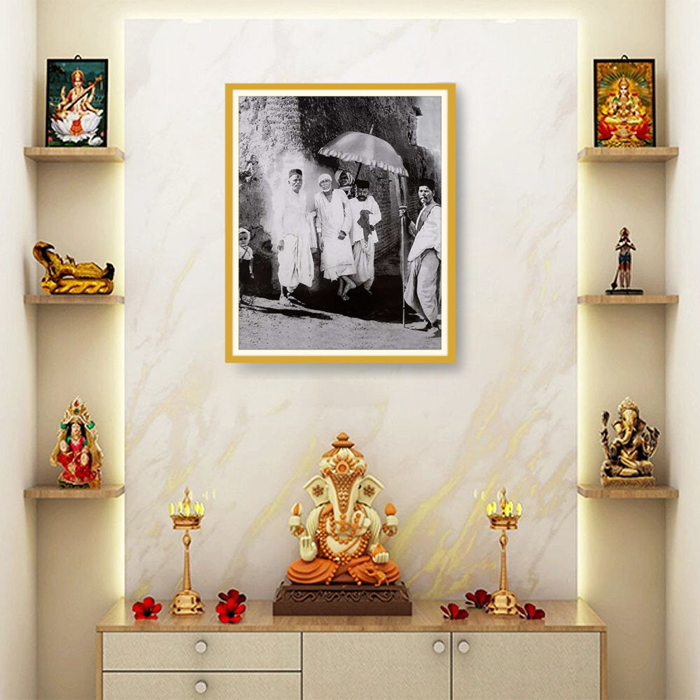 Shiridi Sai Baba - WALL MOUNT FRAME