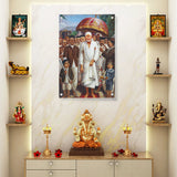 Amazon - Seller - Sai Baba Procession - Acrylic Wall Photo