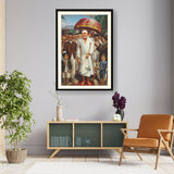 Sai Baba Procession - WALL MOUNT FRAME
