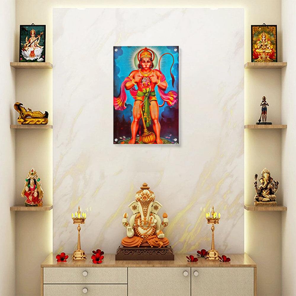 Hanuman - Acrylic Wall Photo