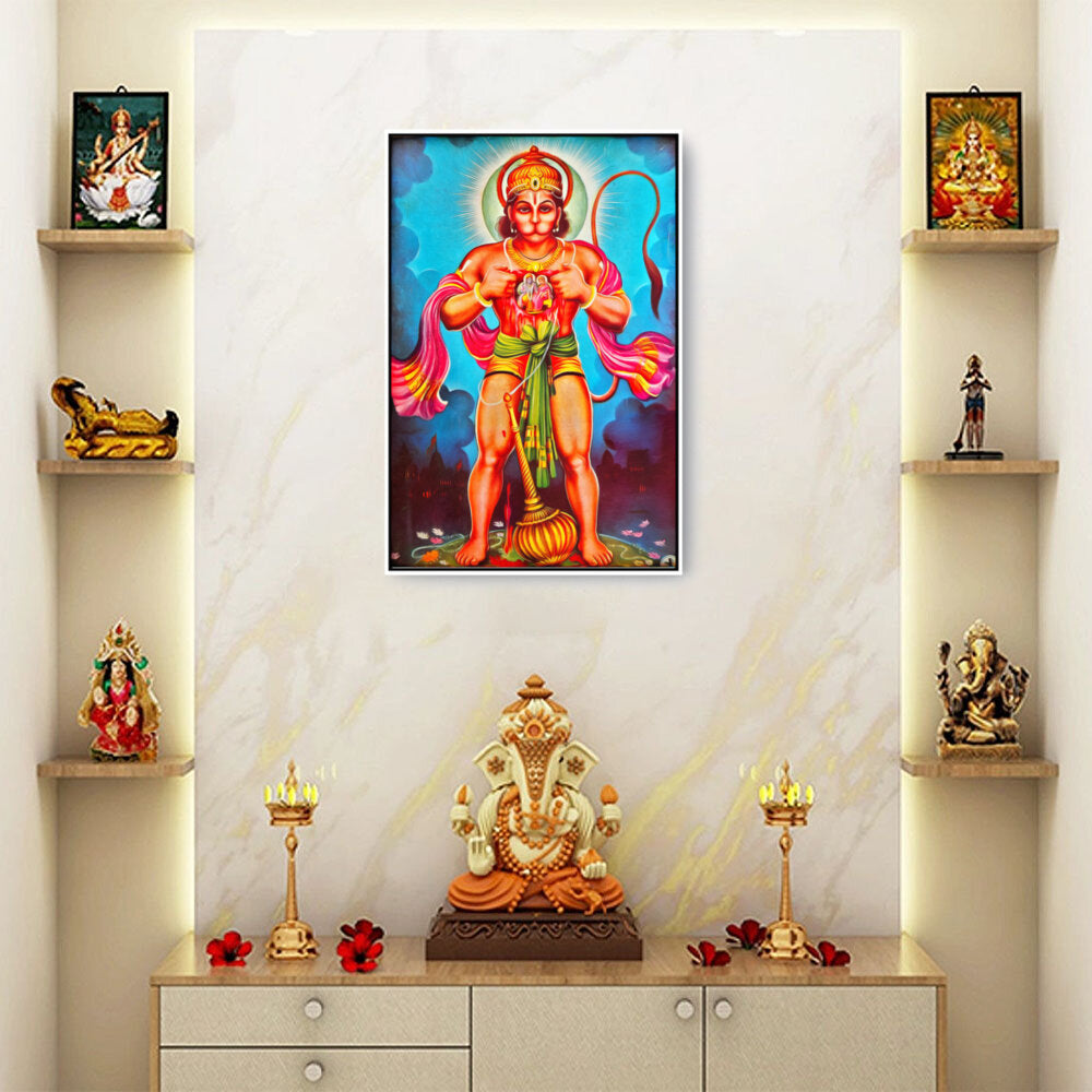 Hanuman - FLOATING FRAME