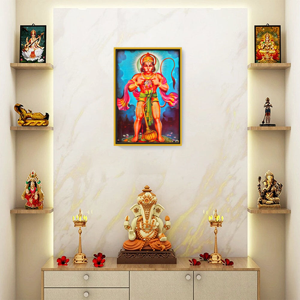 Hanuman - FLOATING FRAME