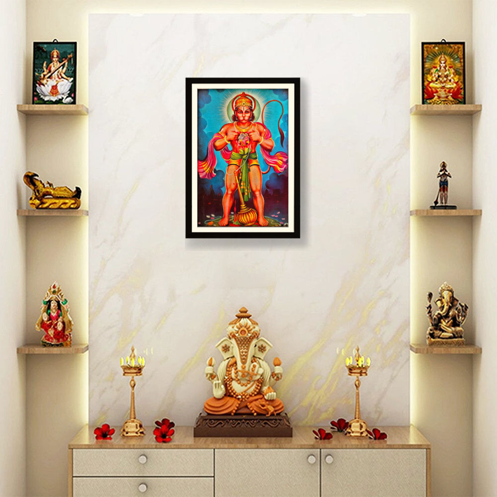 Hanuman - WALL MOUNT FRAME