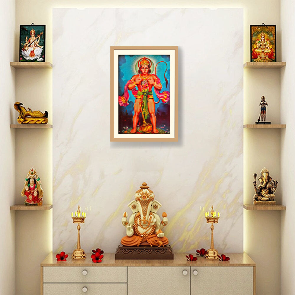 Hanuman - WALL MOUNT FRAME