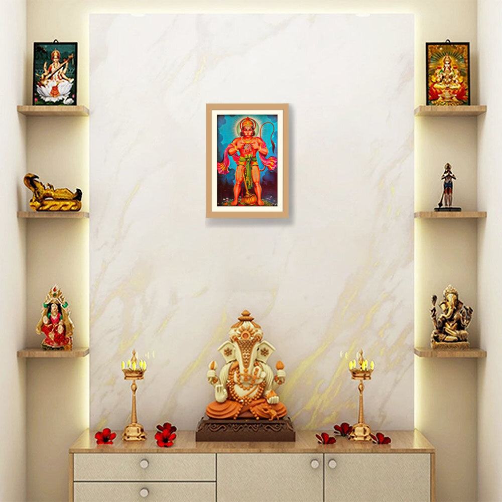 Hanuman - WALL MOUNT FRAME